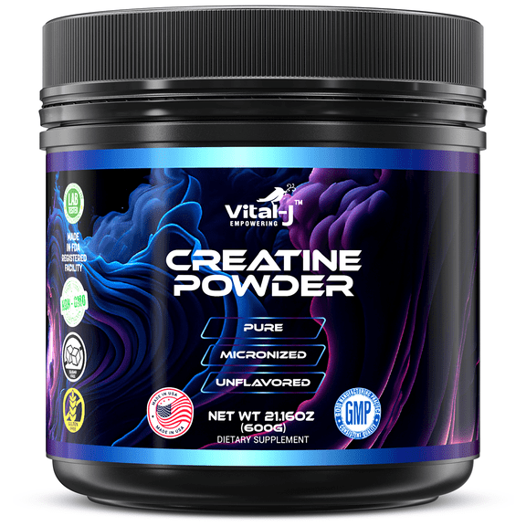Pure Micronized Creatine Monohydrate 120 Servings 17.6 Oz Keto
