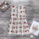 thumbnail image 3 of Vestido de chaleco transpirable con estampado de labios lindos casuales para niños de verano (blanco 5-6T) Ehuebsd Para estrenar, 3 of 9