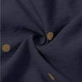 thumbnail image 6 of Cukeondy Blue Skirts for Women Linen Flowy Casual A Line High Elastic Waisted Ankle Length Midi Skirts Midi Skirt, 6 of 6