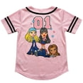 thumbnail image 2 of Bratz Girls Baseball Jersey Shirt, Button-Down Mesh Graphic Top, Youth Sizes 716, 2 of 7