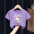 thumbnail image 4 of Gabbys-Camiseta de casa de muñecas para niña, ropa de dibujos animados para niño, Tops de manga corta para bebé, camisetas suaves Kawaii, ropa para niños, 4 of 5