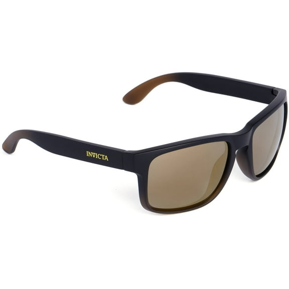 Invicta Unisex Polarized Sunglasses Gold (IEW052-02)