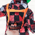 thumbnail image 5 of Children Ski Training Belt Safety Traction Harness Rope for Outdoor Snowboard Skating-Black, 5 of 5