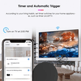 thumbnail image 4 of Tuya WiFi IR Remote Control for Smart Home TV DVD AUD Air Condition Voice Control Works with Home, 4 of 8
