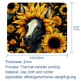 thumbnail image 5 of Unicorn Printed Square Mouse Pad, 8.3x9.8 Inch Non-Slip Rubber Bottom Gaming Mouse Pad for Office Use, 5 of 6