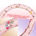thumbnail image 5 of Hello Kitty and Friends Steering Wheel Cover, Universal Fit Cute Accessories for Women, Stylish Decor Gift Hello Accessories - Fits Standard Wheels 14.5"-15", 5 of 9