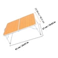 thumbnail image 4 of OULII Table Pliante Compacte Design Simple 1 Ensemble pour Usage Extérieur, 4 of 8