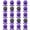 purple, variant on 12 Pack Magnet Clips Fridge Magnets Strong Magnetic Clips Heavy Duty, Scratch Free Refrigerator Magnets Clips for Whiteboard, Kitchen, Office, School, Classroom (30mm Wide)