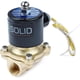 thumbnail image 2 of 1/2" Brass Electric Solenoid Valve110VAC VITON SEAL N.C. (Air, Gas, Fuel...), 2 of 5