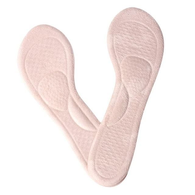1 Par Almohadillas de Silicona Soporte de Puente Ajustable Suave Talón Articulaciones - Piel se describe Yinane Plantilla de tacón de silicona