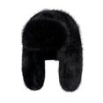 thumbnail image 2 of D-GROEE Winter Hat Women Winter Imitation Mink Lei Feng Hat Thickened Warm Ski Coldproof Earflap Hat, 2 of 8