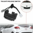 thumbnail image 2 of Cars Rear Tailgate Door Handle Switch Easy to Install Compatible for Hyundai Veloster 2012-2017, Black, 2 of 10