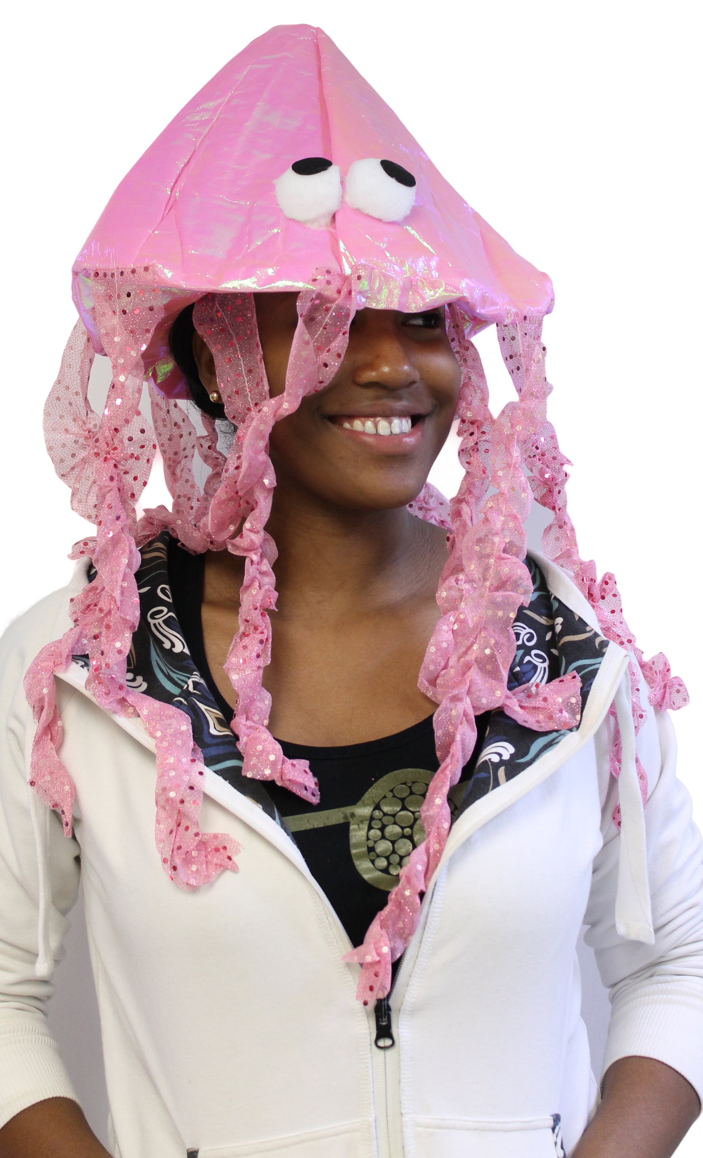 Light Up Jellyfish Costume Headpiece - One Size
