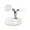 White, variant on "Bouanq School Supplies Portable Wireless Charger Magnetic Wireless Charging Station,Upgraded 3 In 1 Wireless Charger Stand With LED Light For WIreless Charger Station"