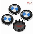 thumbnail image 1 of 4 Pcs Capuchons de Moyeu Central de Roue de Voiture pour Bmw X3, 1 of 4