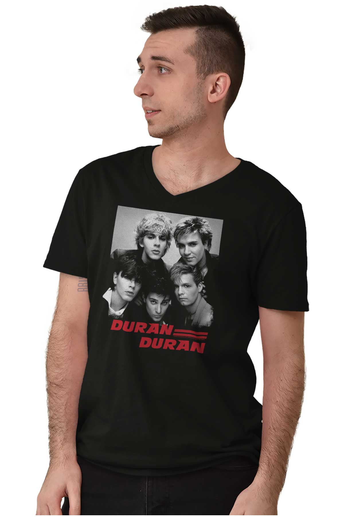 Duran Duran Vintage Rock Music V-Neck T Shirts Men Women Brisco Brands ...