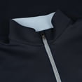 thumbnail image 2 of Greg Norman Captains 1/4 Zip Navy Outerwear Men S, 2 of 6