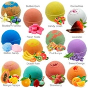 Bath Bombs for Kids with Surprise Toys Inside Handmade in USA Natural and Safe for Sensitive Skin by Relaxcation 12 Set