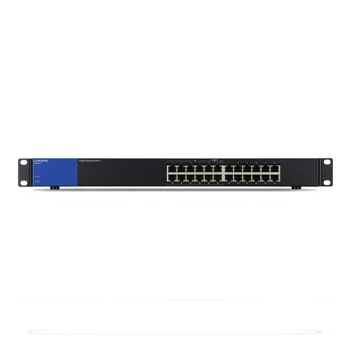 Linksys LGS124P 24-Port Gigabit Ethernet PoE Switch 12 x POE+ 12 x POE 