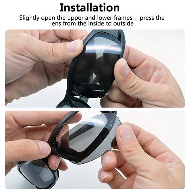 Gafas Militares Con Gafas Polarizadas 4 Lente, Ciclismo en bicicleta de caza al aire libre para, lente hd de pc, súper dureza