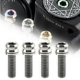 thumbnail image 6 of GARENDE 4 Pieces Bike Handlebar Stem Titanium Screws M6 Spare Part Accessory 17, 6 of 9