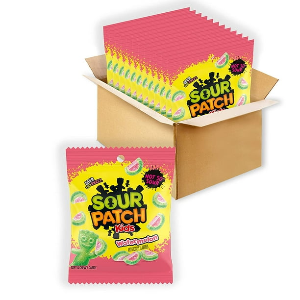 SOUR PATCH KIDS Watermelon Soft & Chewy Candy, 43.2 oz