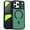 Green, variant on For iPhone 17 Pro Max Case [Compatible With MagSafe] Magnetic Shockproof Frosted Translucent Matte Slim Cover Green