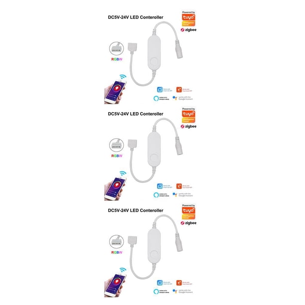 Controlador de tira de luz LED RGB Seitruly aplicación de teléfono inteligente barra remota decoración de música para juegos