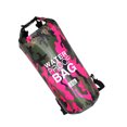 thumbnail image 2 of Sonducket Bolsa de natación impermeable de 15/20L/30L, de saco seco, colores de camuflaje, pesca, canotaje, kayak, almacenamiento, bolsa de Deportes acuáticos Camuflaje rojo rosa 24x72cm Sonducket OD1303-30B, 2 of 6