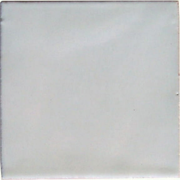 4.2x4.2 Pure White Talavera Mexican Tile, Set of 9 pcs