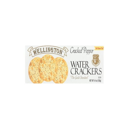 Wellington - Cracker Water Cracked Pepper - 4.4 Oz, Case of 12