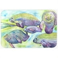 thumbnail image 1 of Carolines Treasures 8544LCB Manatee Glass Cutting Board - Large, 1 of 2