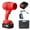 Red, variant on 48V High-Velocity Blower, Lithium Battery Powered Turbo Fan for Car Wash/Snow Removal, Multi-Scene Application with Portable Design（Outdoor Inflation/Quick Cooling/Fire Bellow）