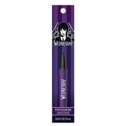 Hard Candy X Wednesday Addams Liquid Eyeliner, NEVERMORE, Purple