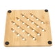 thumbnail image 5 of Tapeta para Tazas de Bambú Restente Al Calor, Evita Daños Directos, Tapete de Mesa Grueso para Olla, Tazón con Diseño Hueco, Decoración de Cocina Ideal para el Hogar, 5 of 7