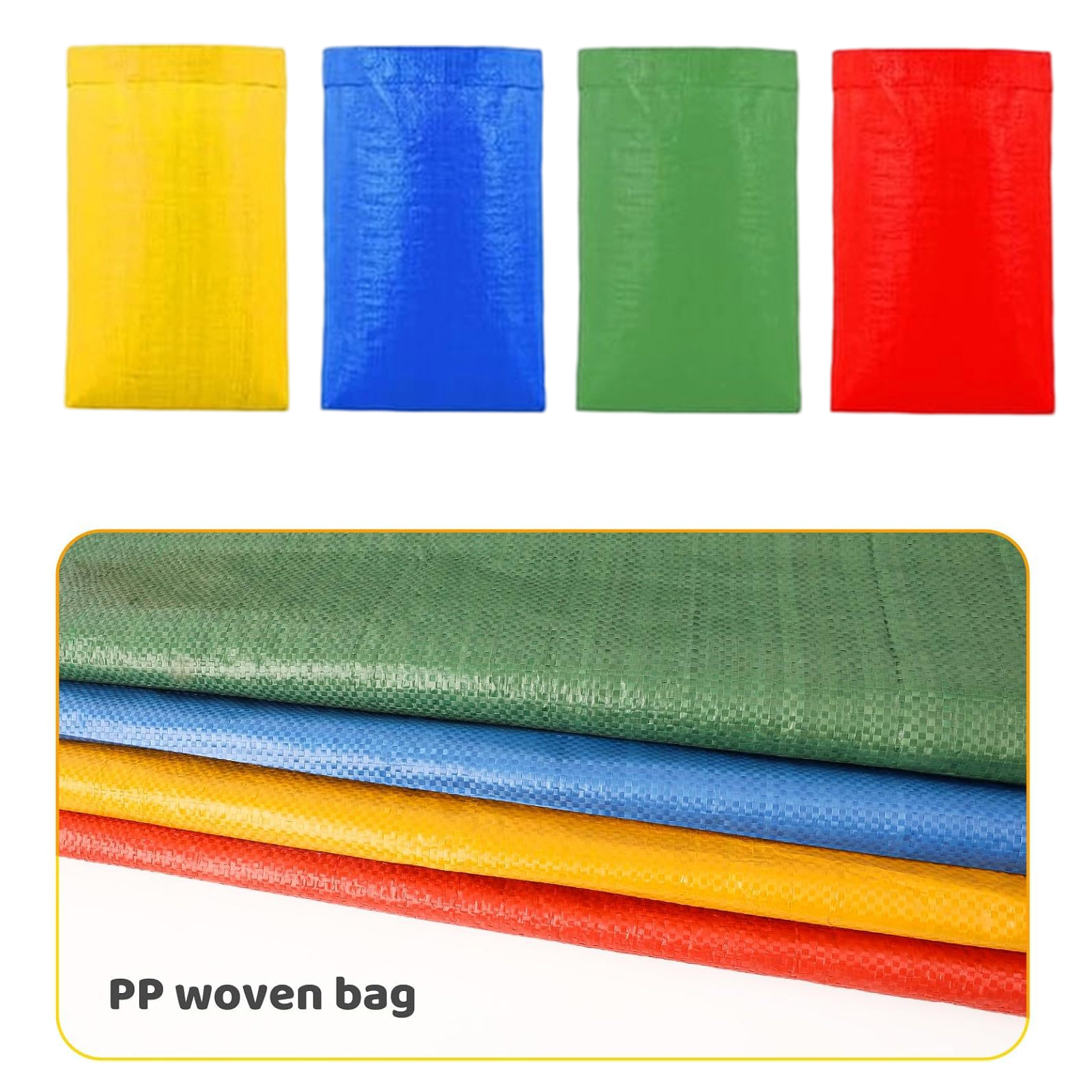 Pack of 8 Polyester Potato Sacks Bags for Outdoor Fun Sacks Jumping Game Birthday Celebration Colorful and Strong