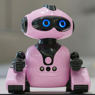 Misa Pink Next Generation KidSafe Certified Programmable Family Robot,  Multi Function Smart Home Educational Walking Robot Toy, STEM Smart  Learning