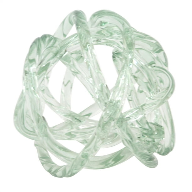 Uniquely Styled Glass Knot Decoration