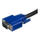 StarTech.com USB CUSB Âble USB KVM 2-en-1 - Clavier / Vidéo / Souris / Câble USB - HD-15 (VGA), USB Type B (M) vers HD-15 (VGA) - 6 ft - SVUSB2N1_6 - Clavier / Vidéo / Souris / Câble USB - HD-15 (VGA), USB Type B (M) vers HD-15 (VGA) - 6 ft - pour Skconus – image 2 sur 5