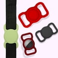 thumbnail image 4 of Greeniant Funda protectora de silicona para mascotas, buscador de GPS, y gato, lazo para Airtags para Locator Tracker, Suministros para perros Rojo Greeniant PT000451-05B, 4 of 6