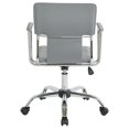 thumbnail image 3 of Dorado Office Chair in Gray Vinyl and Chrome Finish, 3 of 4