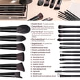 thumbnail image 3 of Qinghuai 18 Pcs Professional Makeup Brushes Set for Eye and Face, Premium Eye Makeup Brushes Soft Makeup Brushes, 3 of 8