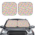 thumbnail image 2 of Fotbe Tulips Flowers Juego de 2 Piezas de Parasoles para Parabrisas | Bloqueador Solar para Auto | Accesorios Plegables para Protección Solar Interior-Medium, 2 of 6