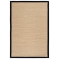 thumbnail image 3 of Safavieh Natural Fiber Jovana Solid Area Rug, Maize/Black, 4' x 6', 3 of 15