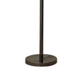 thumbnail image 4 of Benjara Hana 61" Floor Lamp- Modern Crystal Glass Shade- Metal- Black Nickel, 4 of 7