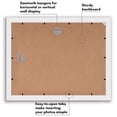 thumbnail image 6 of Americanflat 5x7 Picture Frame with Shatter-Resistant Glass Double Fits 2 Use as One 11x14 Signature Wall - White, 6 of 7