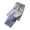 Blue, variant on AWZXDE Kids Casual Pants Striped Thermal Elastic Waist Soft Base Layer Trousers Breathable Warm Daily Home Sleep Bottoms Grey - 18-24 Months