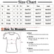 thumbnail image 3 of ICHUANYI Clearance Women's Fashion Printed Loose T-shirt 3/4 Sleeves Blouse Round Neck Casual Tops(Blue, S) ICHUANYI WER2023080901461, 3 of 5