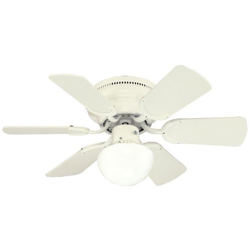 Westinghouse Ceiling Fan With Light Kit 30 6 Blades White Com - 30 6 Blade Ceiling Fan With Light