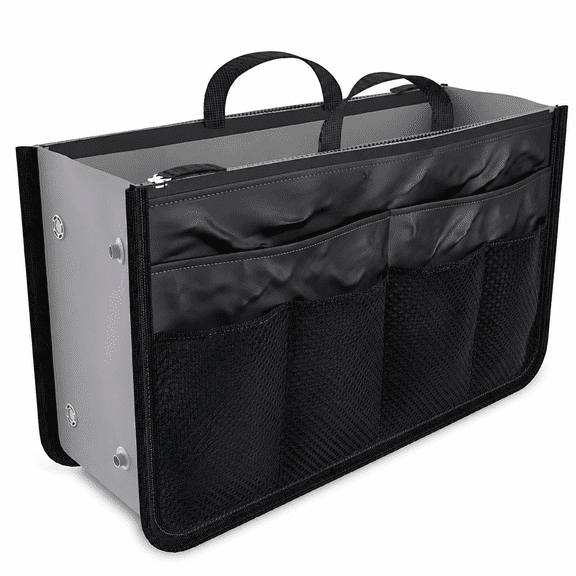 ELORIAH 2026 New Large Capacity Purse Organizer Nylon Multiple Pockets Handbag Organizer for Travel,Work,Shopping,Daily Use,Gym,Organizing Bags,Accessories.